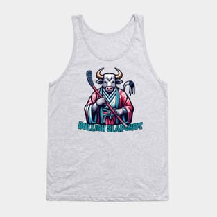 Ice hockey bull Tank Top